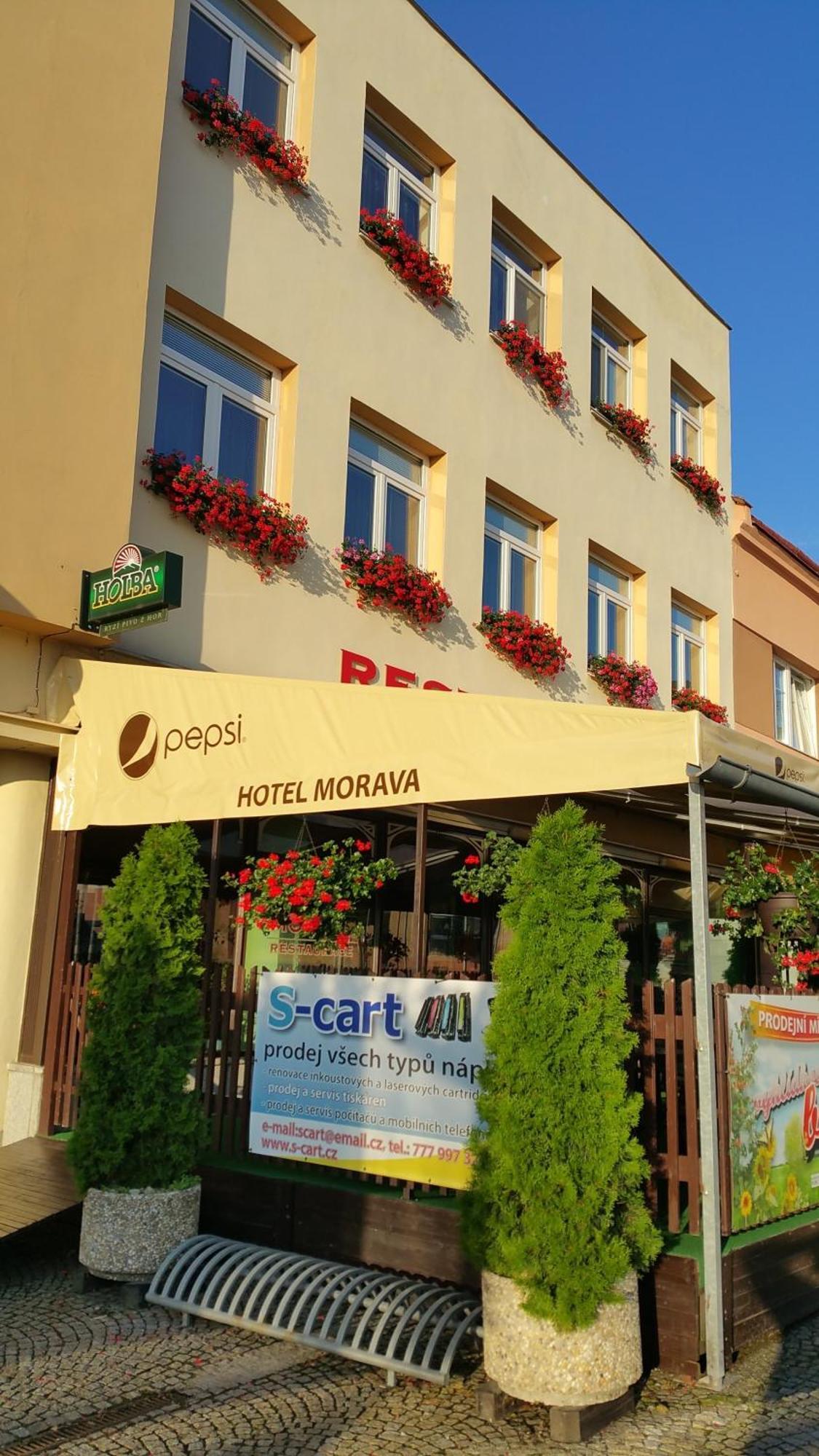 Hotel Morava Jevíčko Екстериор снимка